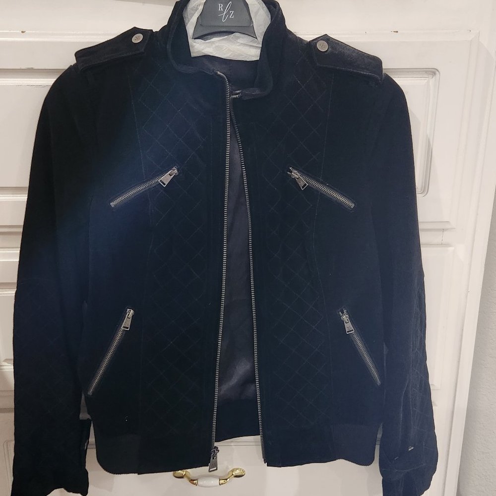 Sale! Rachel Zoe Suede Jacket - Picture 3 of 12